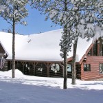 Custom Log Home in Colorado